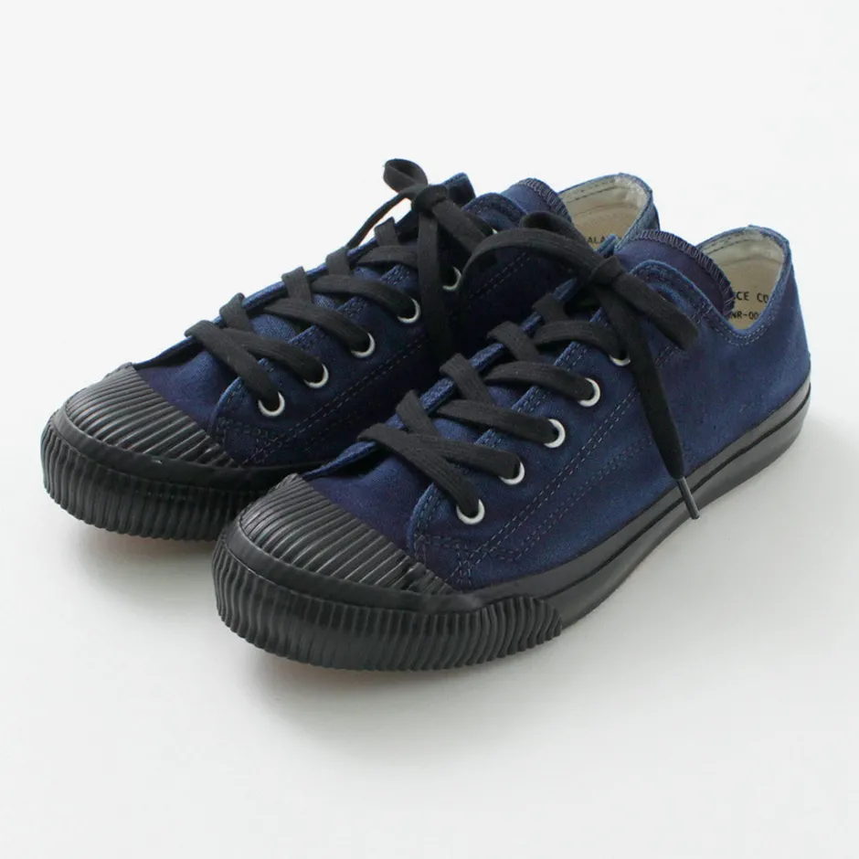 Sneakers^PRAS / Shellcap Low Hand Dyed sneaker indigo