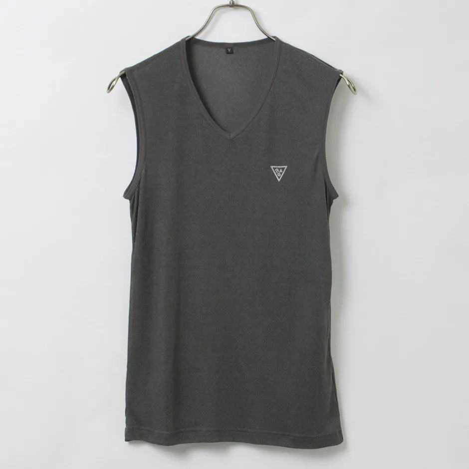 T-Shirts^RAG / AIR DRY breathable V-neck Sleeveless