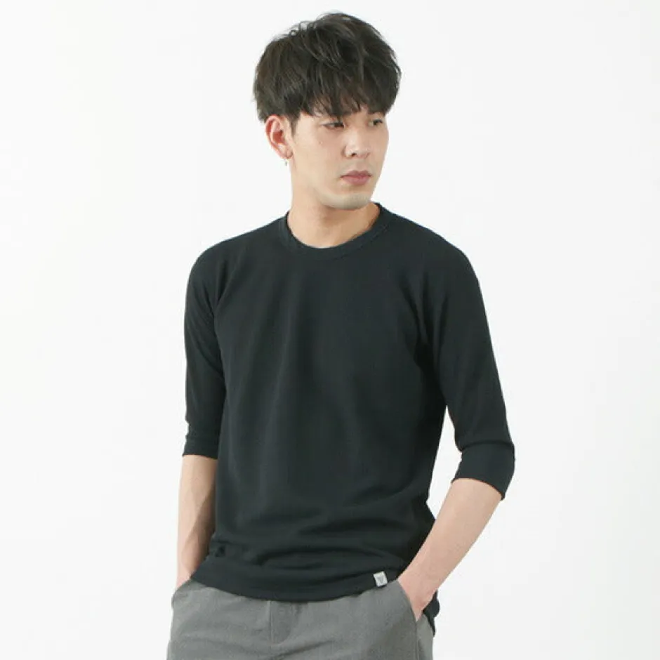 T-Shirts^RAG / Quick Dry Waffle Flatseema Half Sleeve T-Shirt