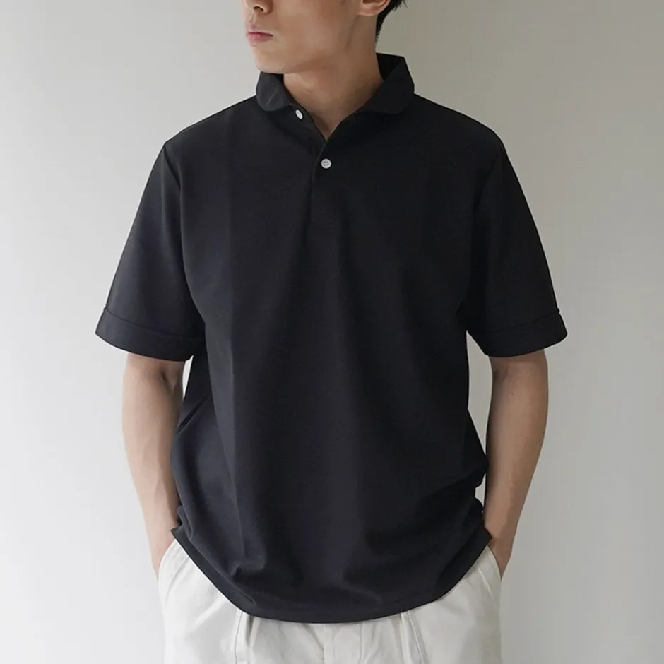 T-Shirts^RAG / Round Collar Advanced Polo