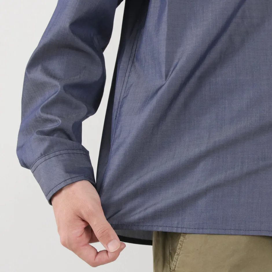 Shirts^RE MADE IN TOKYO JAPAN / 200 twin yarn chambray twill CPO shirt