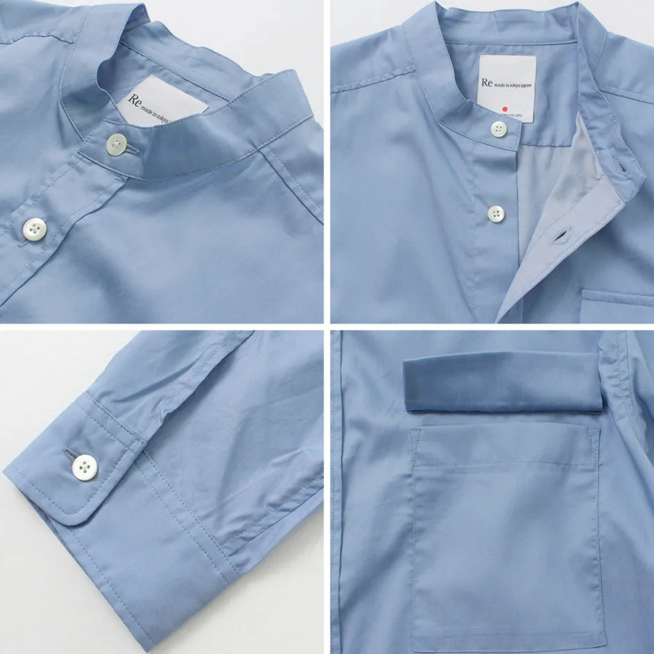 Shirts^RE MADE IN TOKYO JAPAN / 200 twin yarn chambray twill CPO shirt