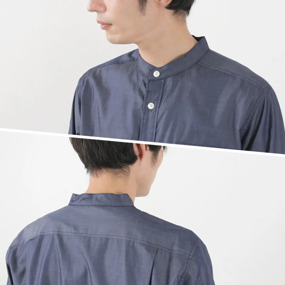 Shirts^RE MADE IN TOKYO JAPAN / 200 twin yarn chambray twill CPO shirt