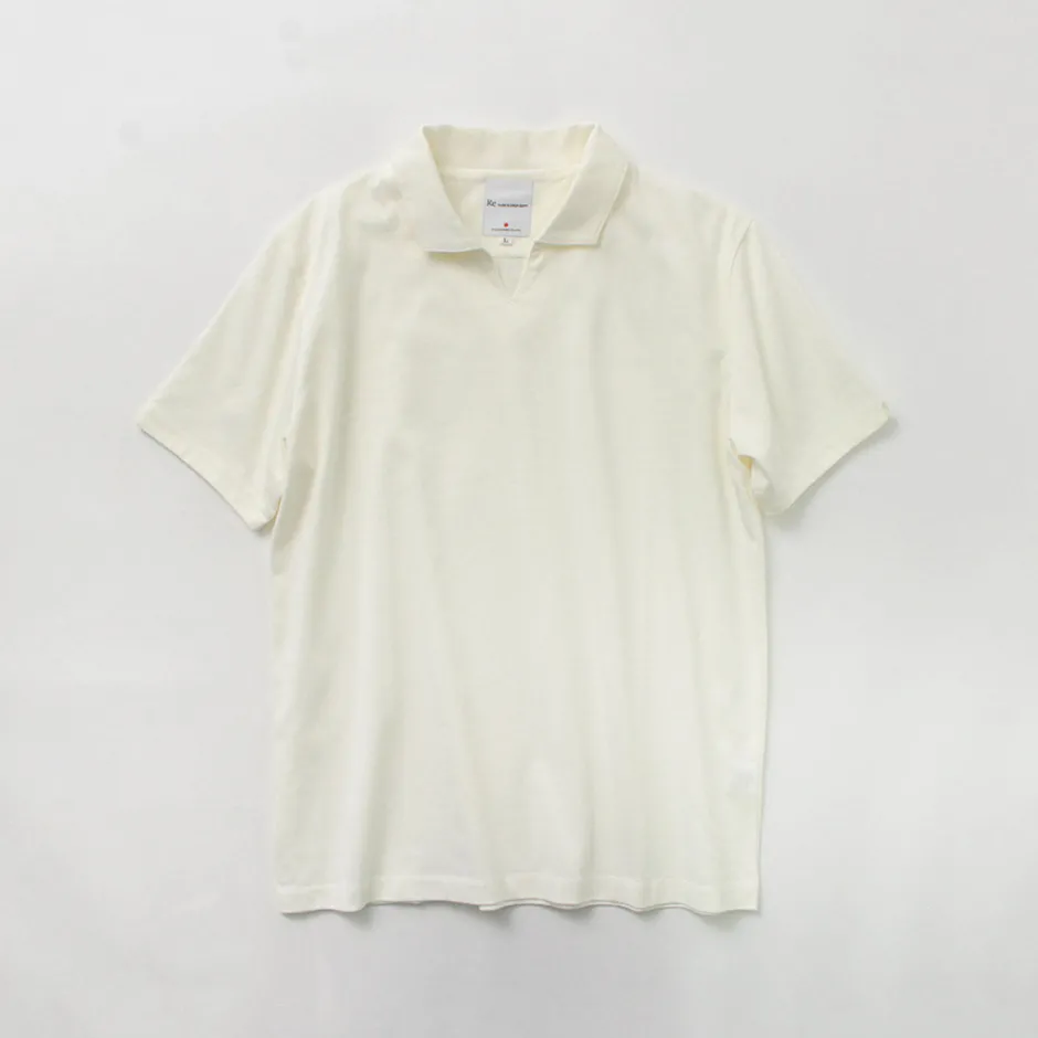 T-Shirts^RE MADE IN TOKYO JAPAN / Dress Organic Cotton Skipper Polo Shirt
