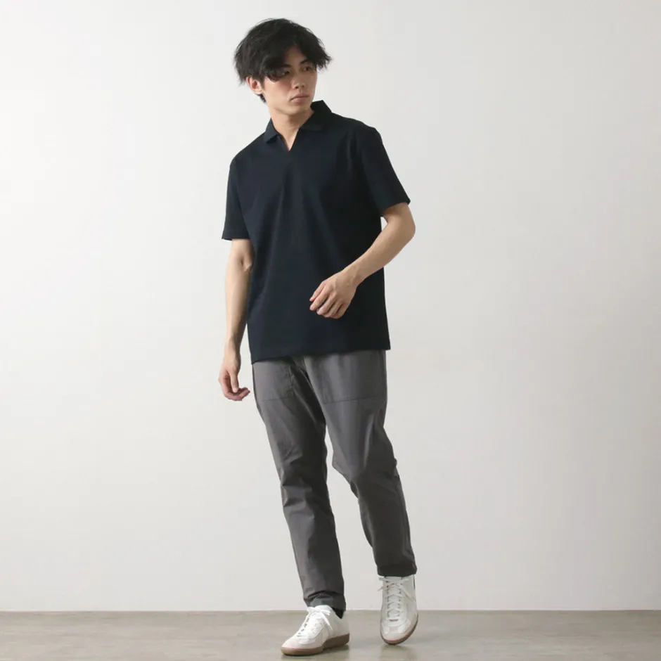 T-Shirts^RE MADE IN TOKYO JAPAN / Dress Organic Cotton Skipper Polo Shirt