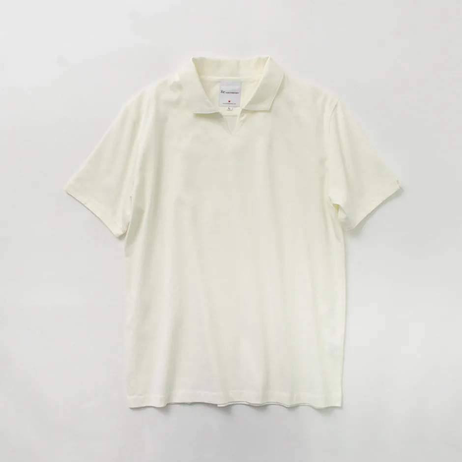T-Shirts^RE MADE IN TOKYO JAPAN / Dress Organic Cotton Skipper Polo Shirt