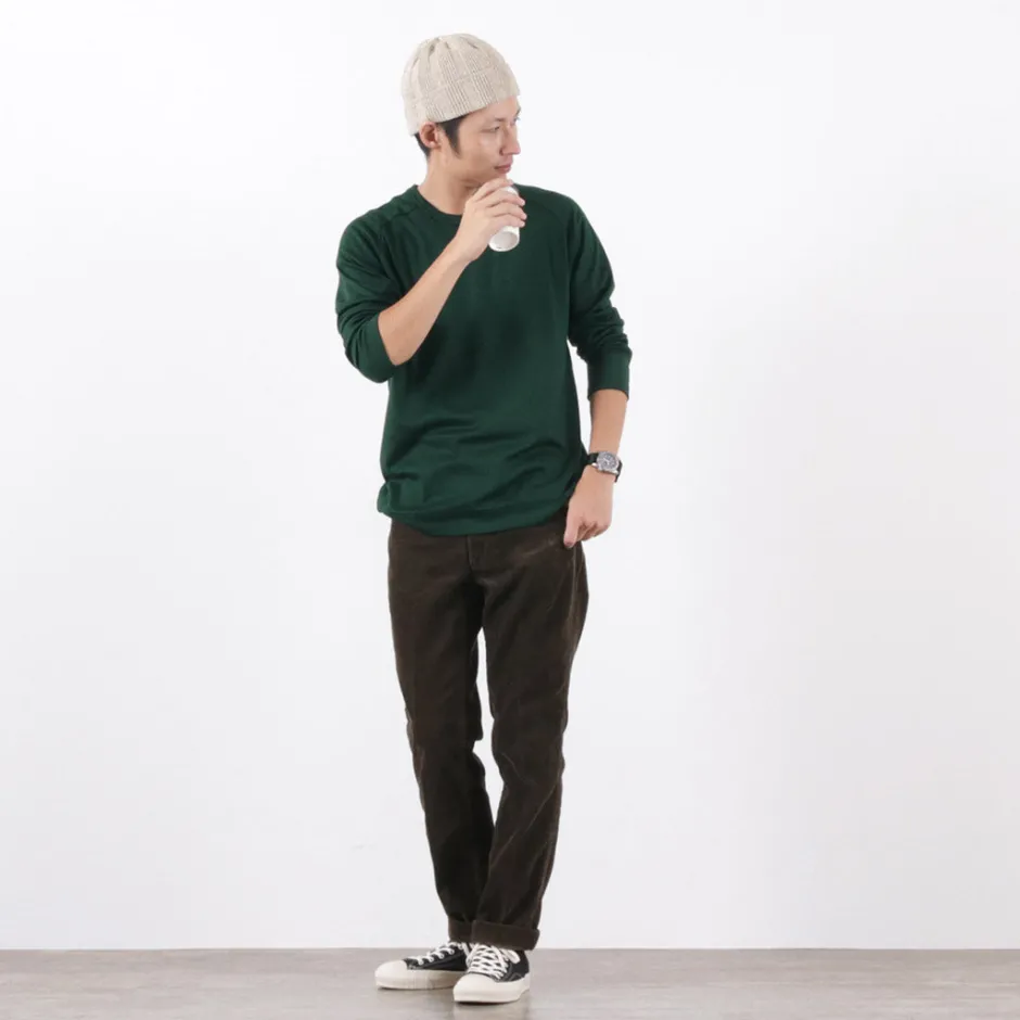 Knits^RE MADE IN TOKYO JAPAN / Dress Wool Knit Crew Neck