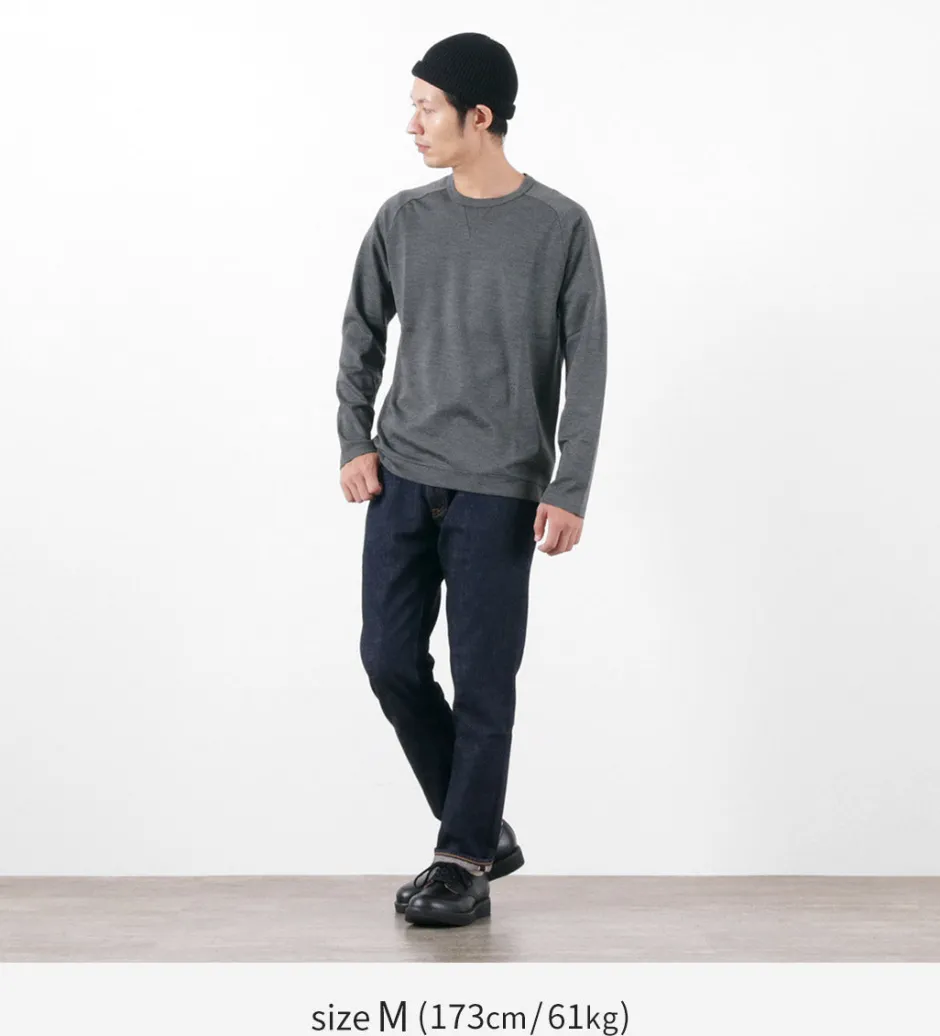 Knits^RE MADE IN TOKYO JAPAN / Dress Wool Knit Crew Neck