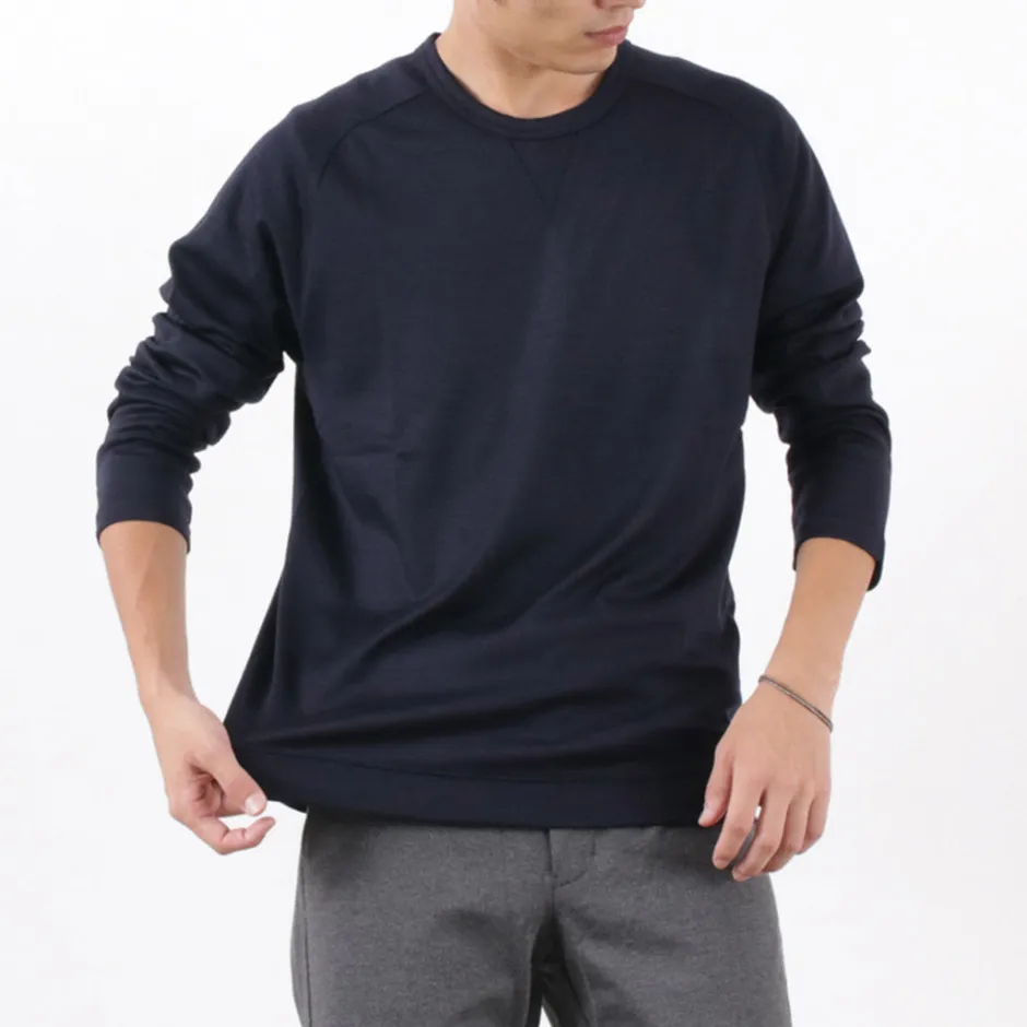 Knits^RE MADE IN TOKYO JAPAN / Dress Wool Knit Crew Neck