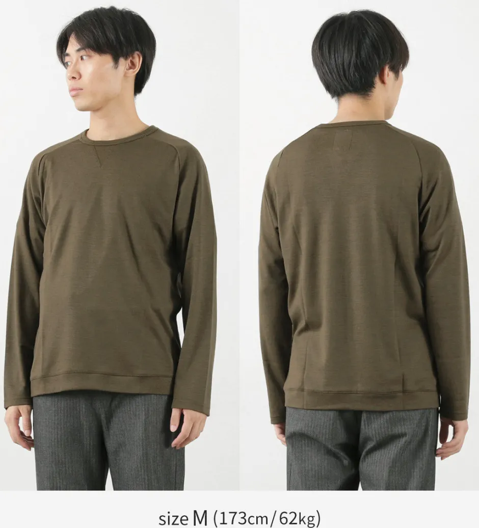 Knits^RE MADE IN TOKYO JAPAN / Dress Wool Knit Crew Neck