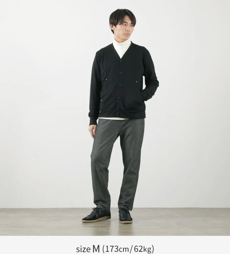 Cardigans^RE MADE IN TOKYO JAPAN / Dress Wool Knit Round Cut Cardigan