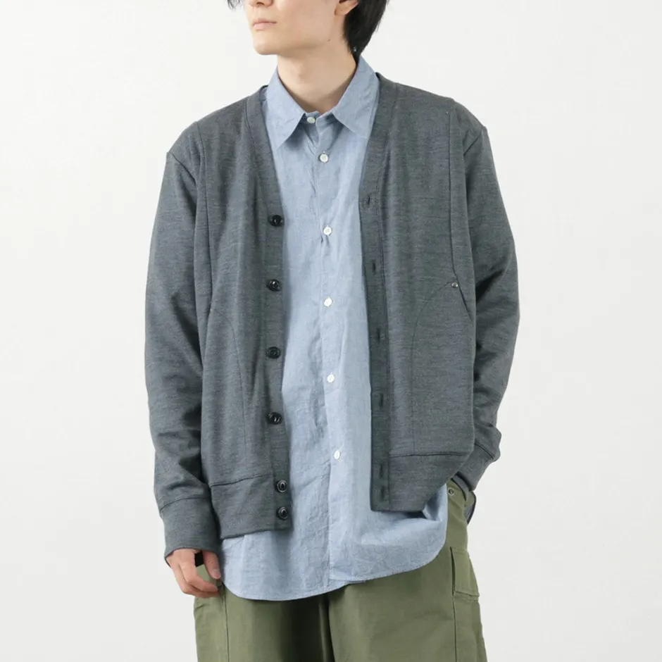 Cardigans^RE MADE IN TOKYO JAPAN / Dress Wool Knit Round Cut Cardigan