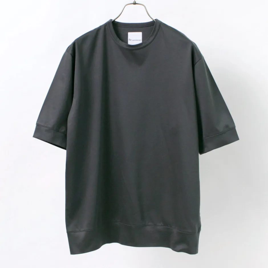 T-Shirts^RE MADE IN TOKYO JAPAN / Half Sleeve Wide Dress T-Shirt