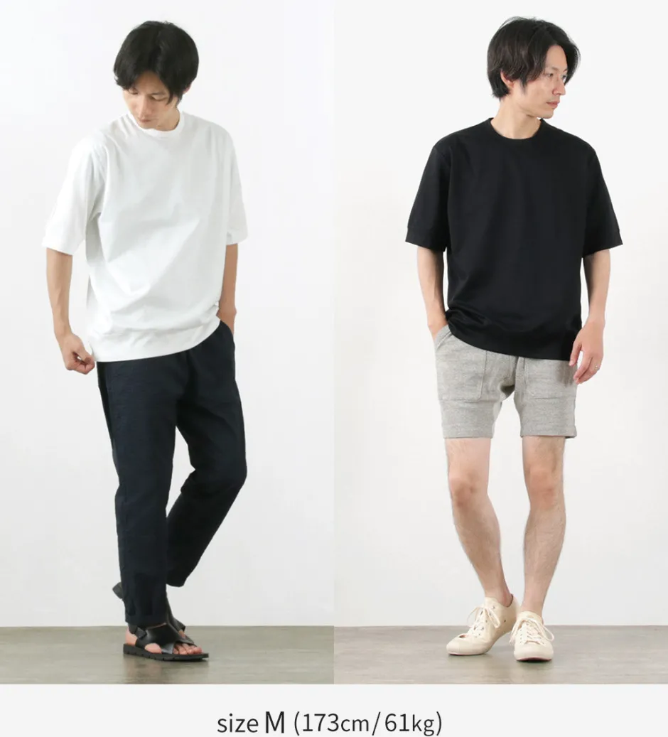 T-Shirts^RE MADE IN TOKYO JAPAN / Half Sleeve Wide Dress T-Shirt