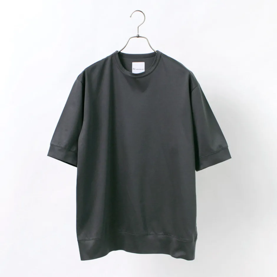 T-Shirts^RE MADE IN TOKYO JAPAN / Half Sleeve Wide Dress T-Shirt