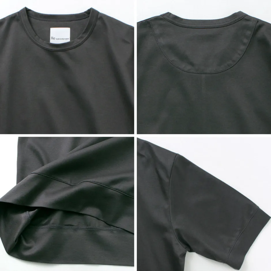 T-Shirts^RE MADE IN TOKYO JAPAN / Half Sleeve Wide Dress T-Shirt