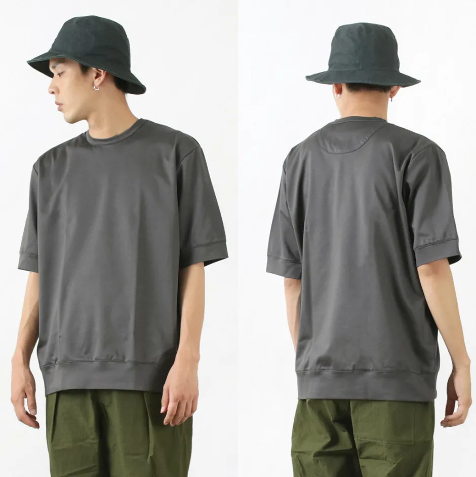 T-Shirts^RE MADE IN TOKYO JAPAN / Half Sleeve Wide Dress T-Shirt