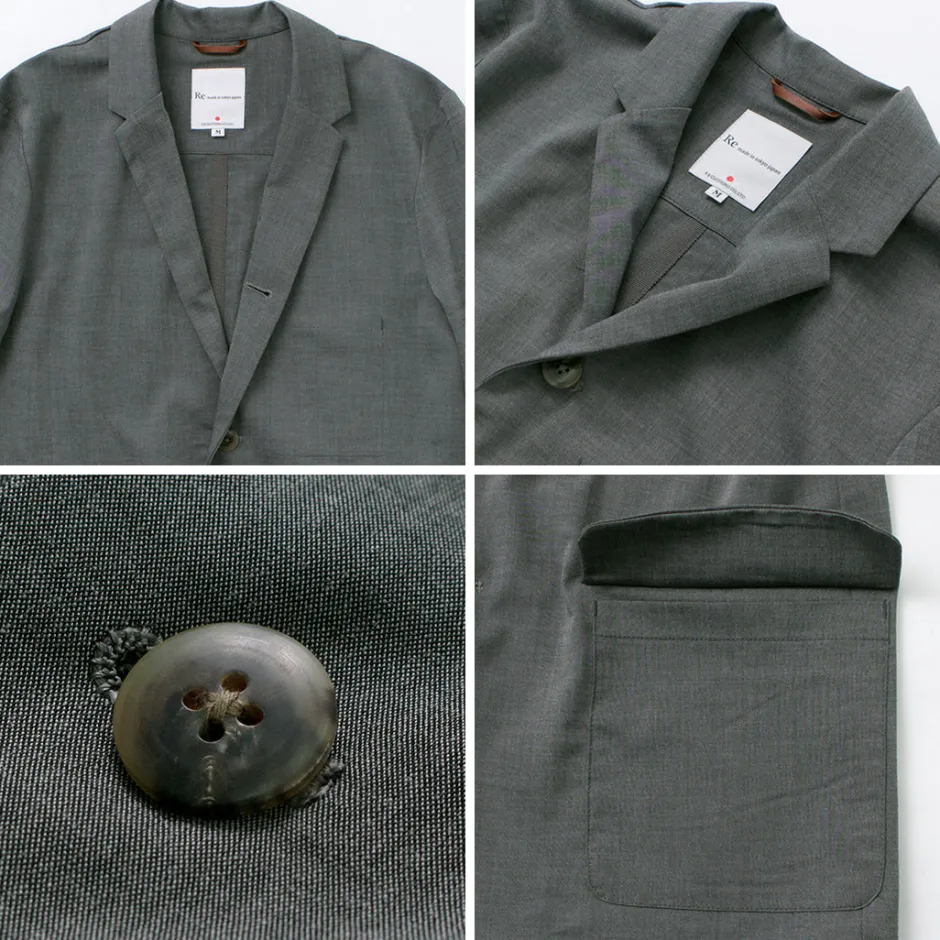 Jackets^RE MADE IN TOKYO JAPAN / High Twist Tro Dress Jacket