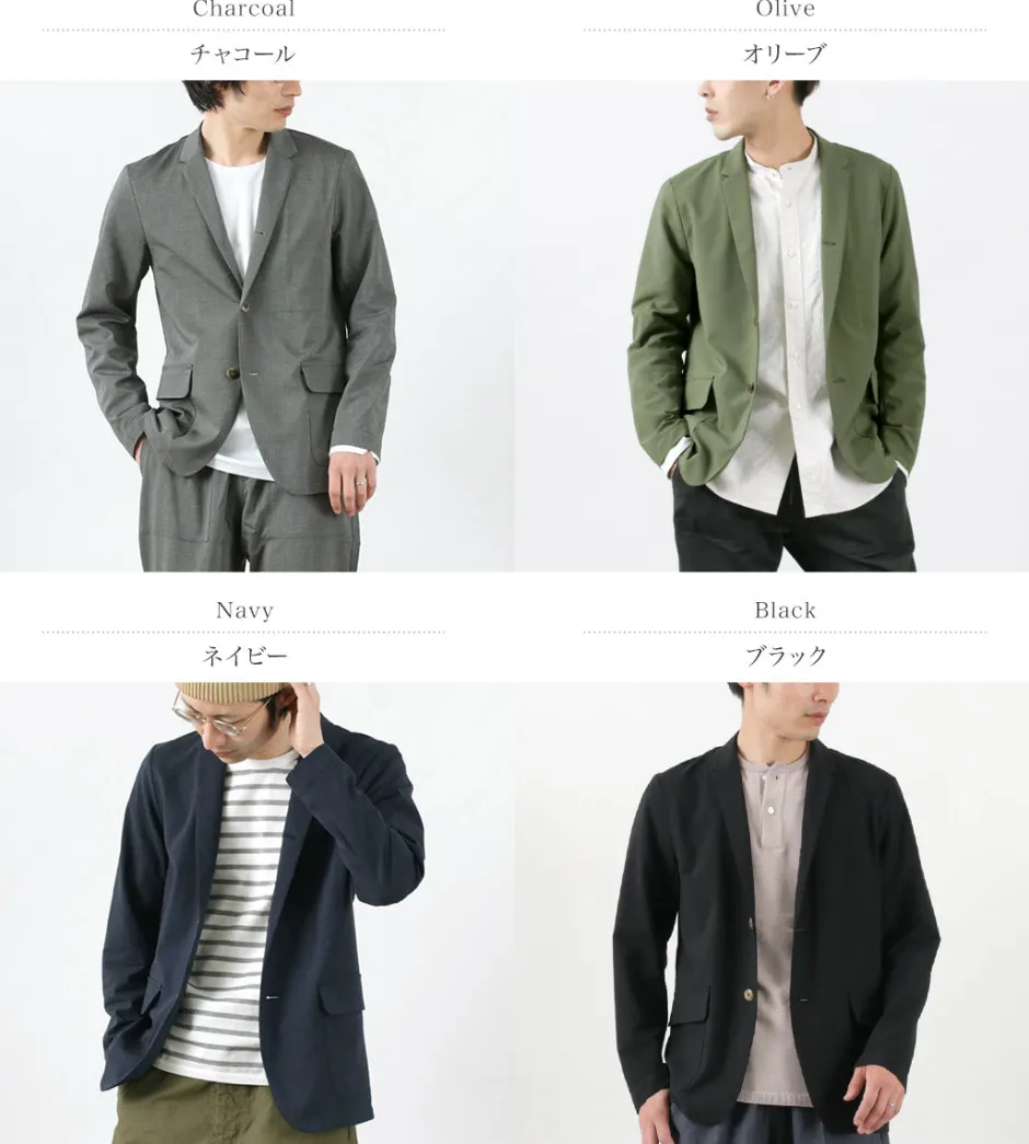 Jackets^RE MADE IN TOKYO JAPAN / High Twist Tro Dress Jacket