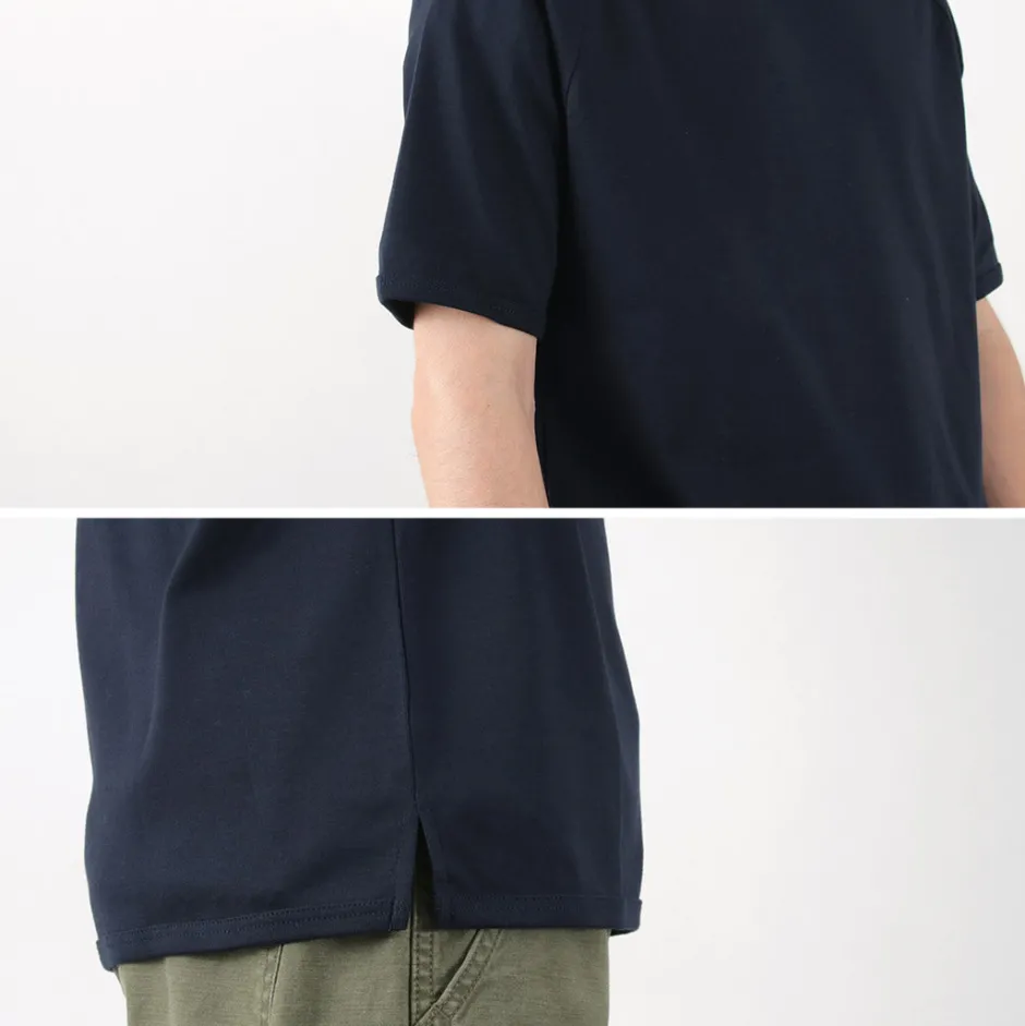 T-Shirts^RE MADE IN TOKYO JAPAN / Perfect Inner Giza Mock Neck Half Sleeve T-Shirt