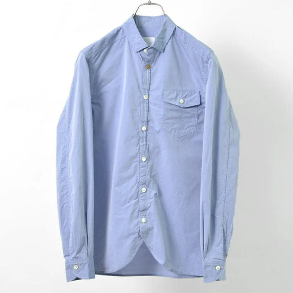 Shirts^RE MADE IN TOKYO JAPAN / Supima Typewriter Round Hem Shirt