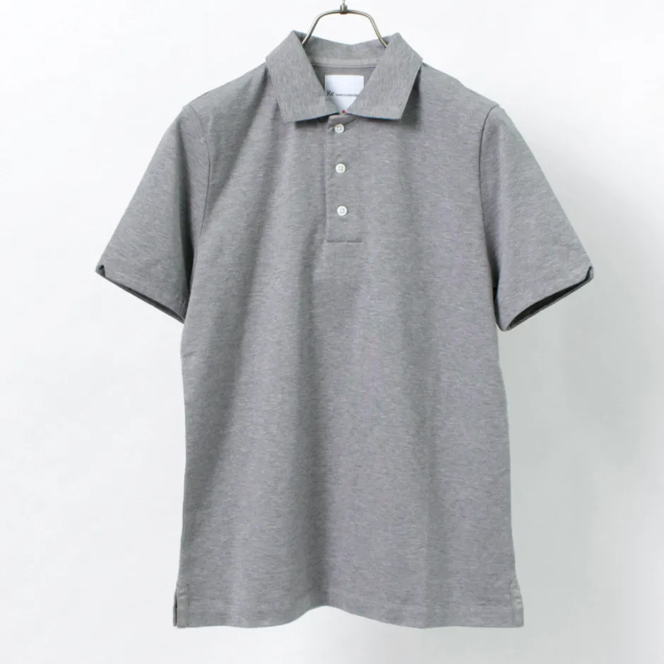 Shirts^RE MADE IN TOKYO JAPAN / SUVIN GOLD COTTON KNIT SHIRT