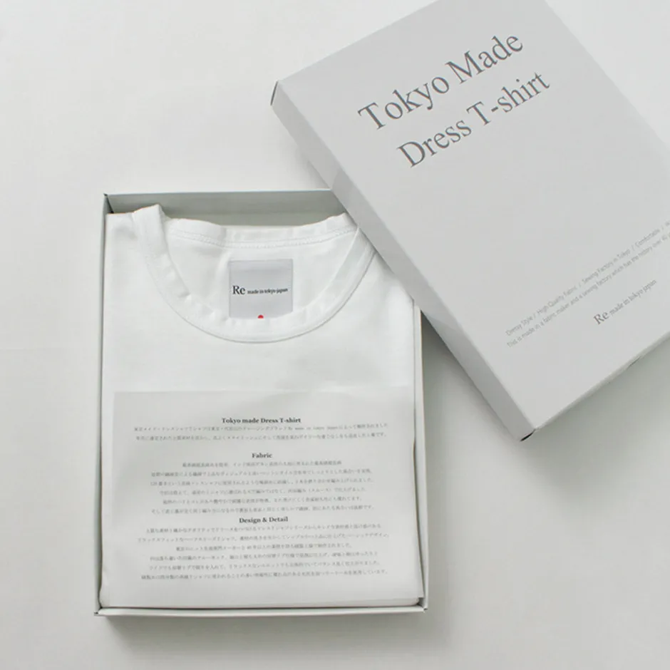 T-Shirts^RE MADE IN TOKYO JAPAN / Tokyo Made Dress T-shirt Crew Neck