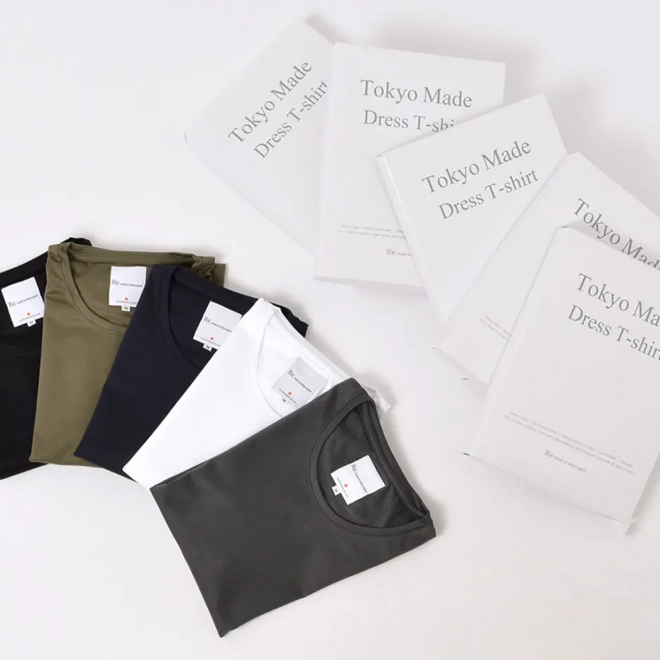 T-Shirts^RE MADE IN TOKYO JAPAN / Tokyo Made Dress T-shirt Crew Neck
