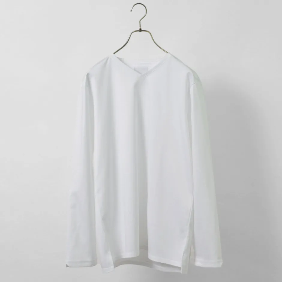 T-Shirts^RE MADE IN TOKYO JAPAN / Tokyo Made V-Neck Long Sleeve Dress T-Shirt 5721A-CT