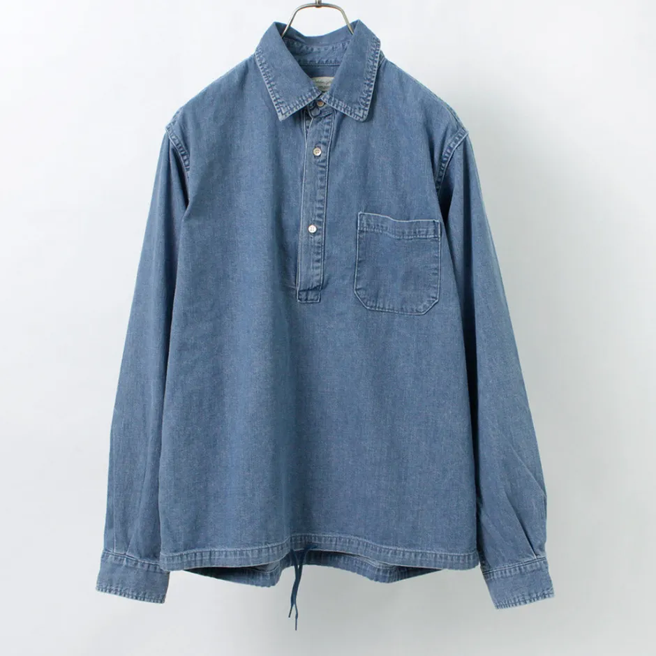 Shirts^REMI RELIEF / Denim Pullover Shirt