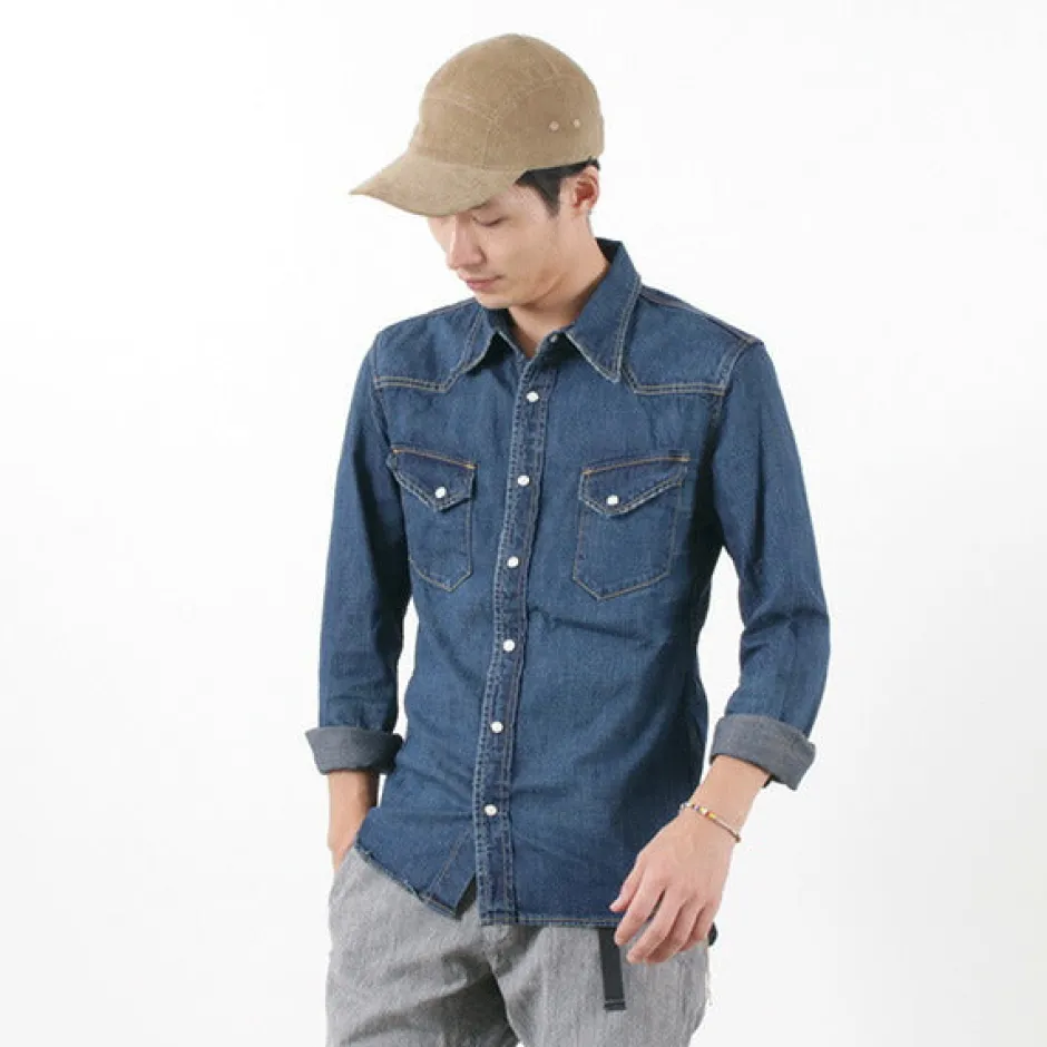 Shirts^REMI RELIEF / Denim Western Shirt