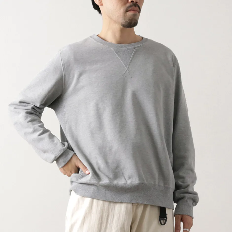 remi_relief__spfinished_pile_crew_solid_color_2.webp Sweatshirts^REMI RELIEF / SP-Finished Pile Crew (Solid Color)