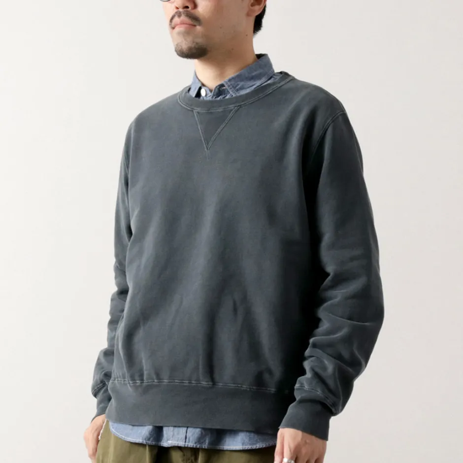 remi_relief__spfinished_pile_crew_solid_color_3.webp Sweatshirts^REMI RELIEF / SP-Finished Pile Crew (Solid Color)