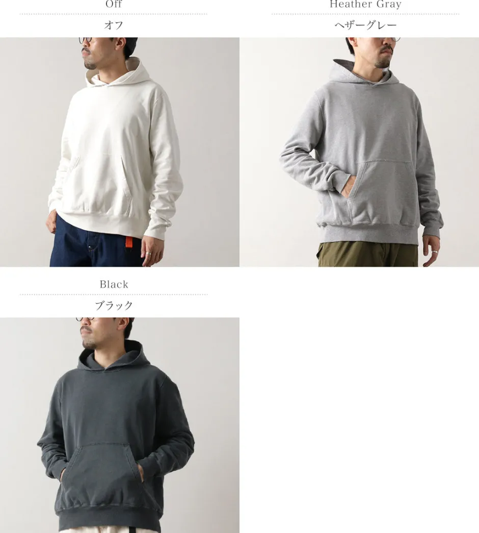 Sweatshirts^REMI RELIEF / SP-Finished Pile Hoodie (Solid Color)