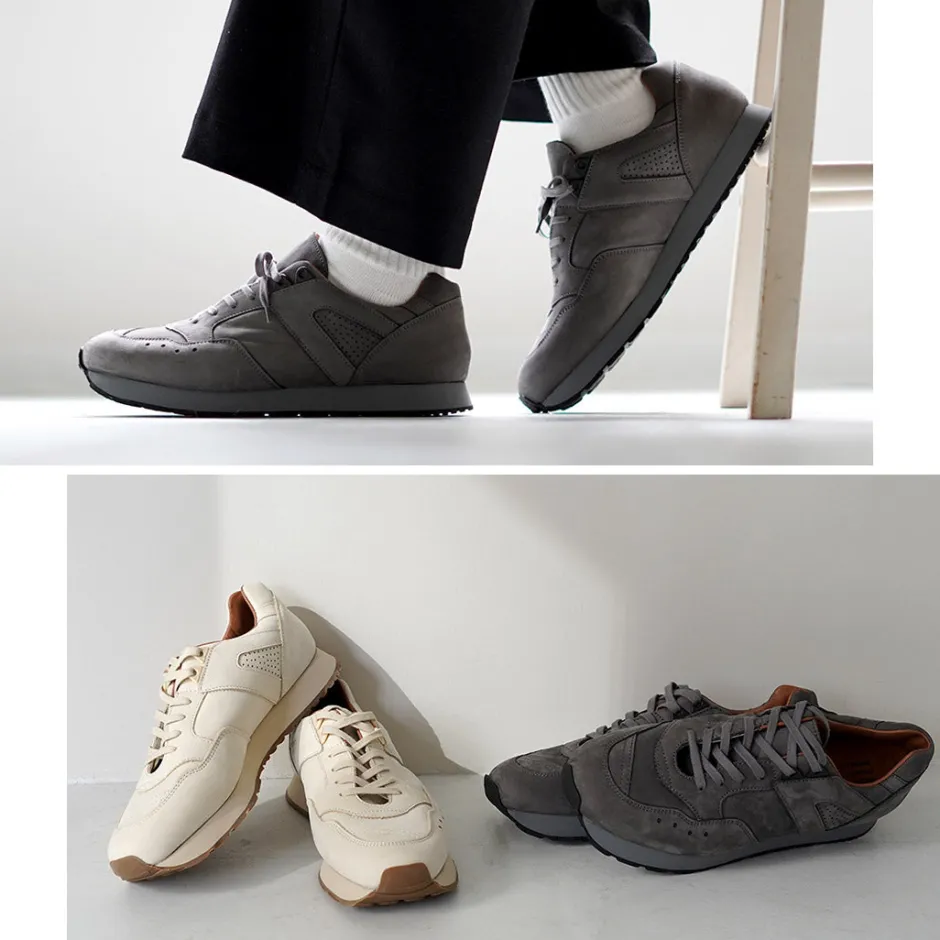 Sneakers^REPRODUCTION OF FOUND / French Trainers Italian Nubuck Leather