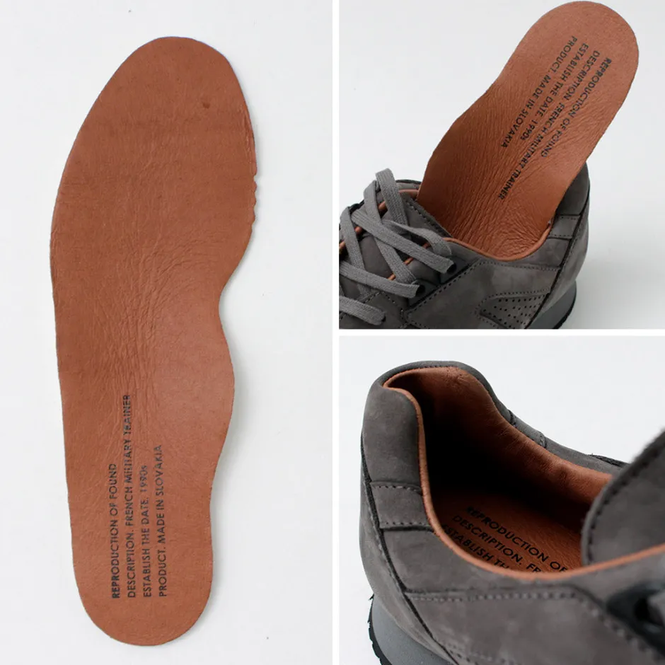 Sneakers^REPRODUCTION OF FOUND / French Trainers Italian Nubuck Leather