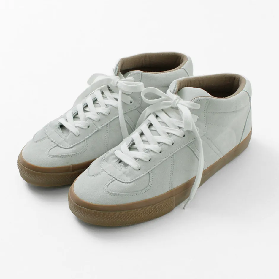 Sneakers^REPRODUCTION OF FOUND / German military trainers half cut shrink leather Sneaker
