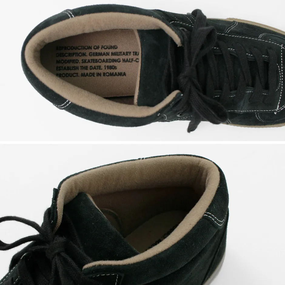 Sneakers^REPRODUCTION OF FOUND / German military trainers half cut shrink leather Sneaker