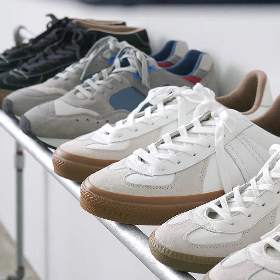 Sneakers^REPRODUCTION OF FOUND / German military trainers Shrink leather Sneaker