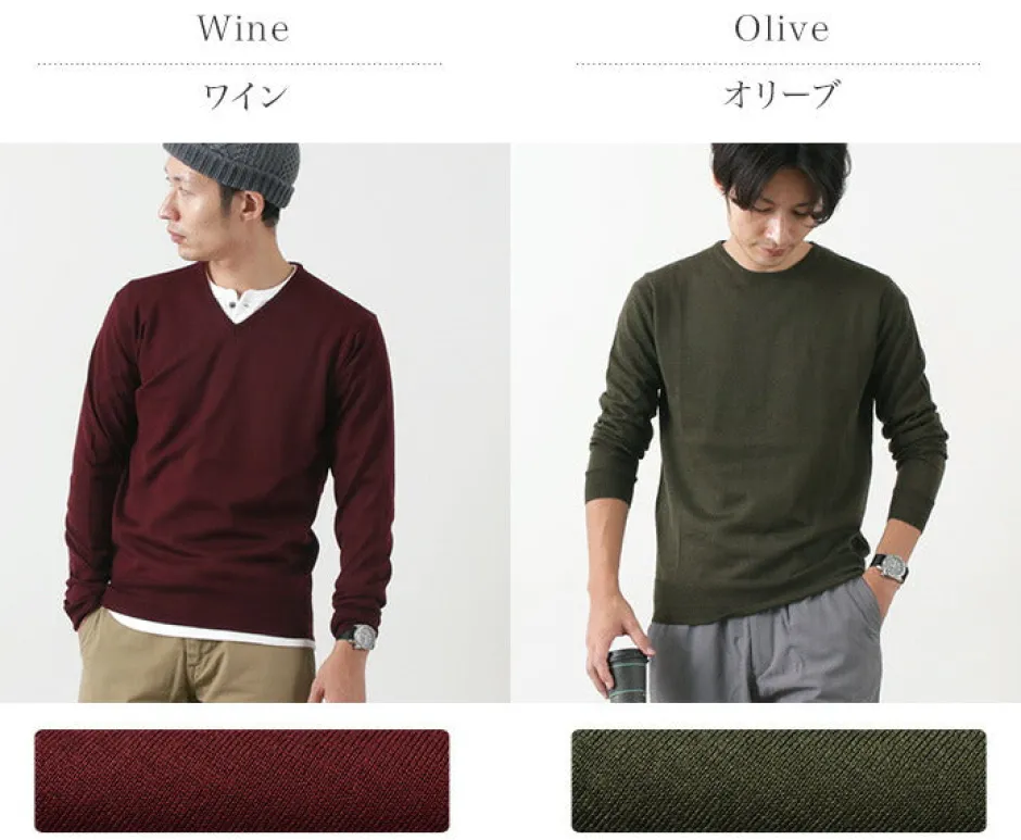 Knits^ROCOCO / Italian Extra Fine Merino Wool 14GG High Gauge Knits