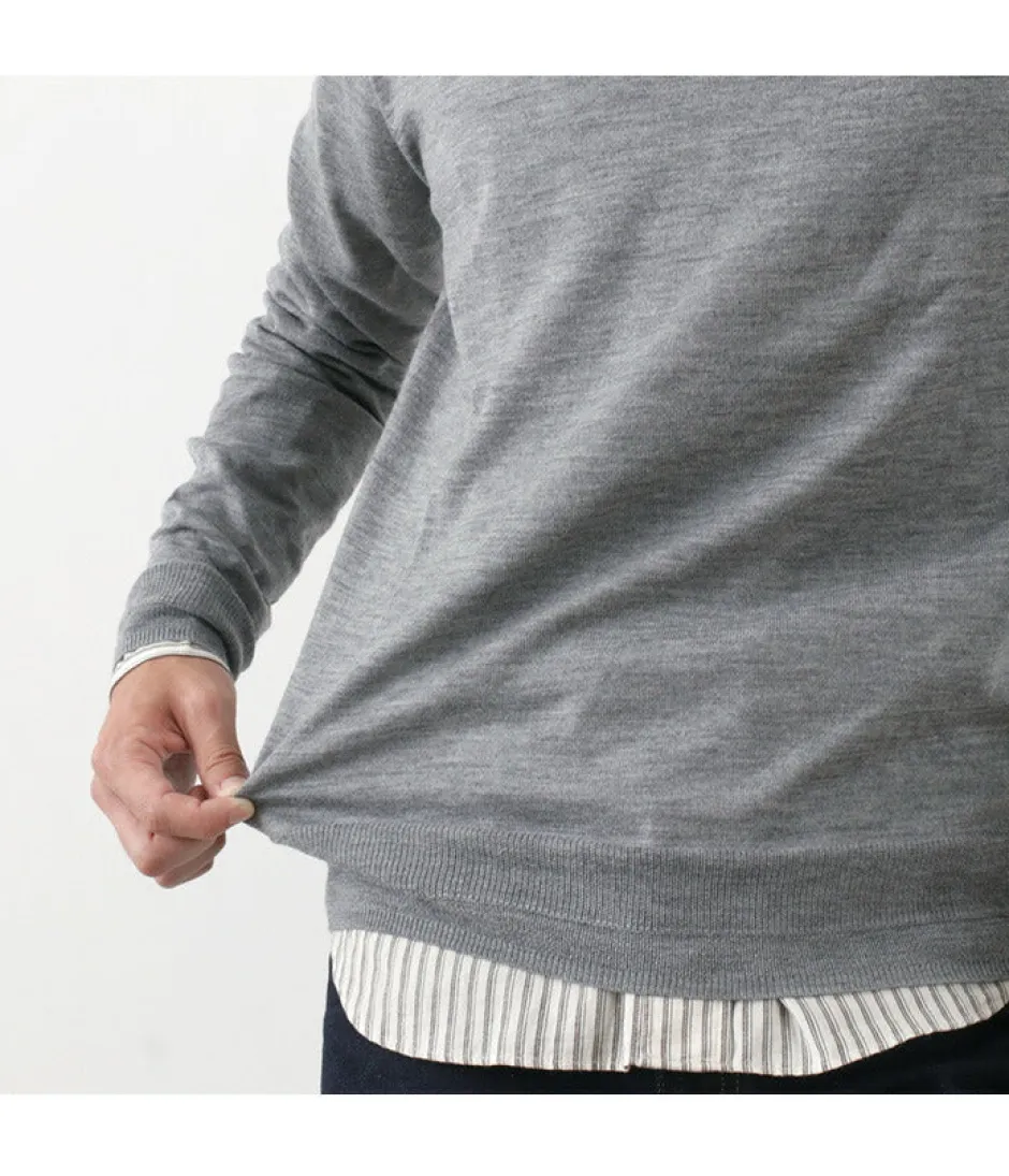Knits^ROCOCO / Italian Extra Fine Merino Wool 14GG High Gauge Knits