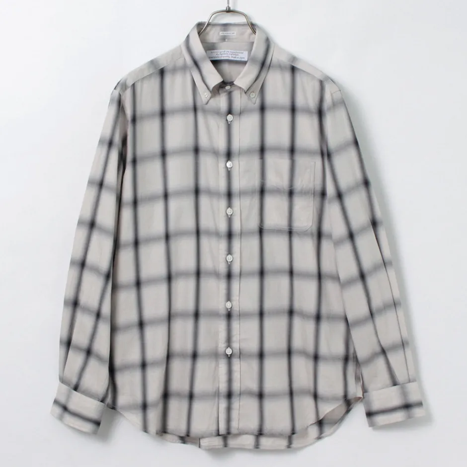 Shirts^ROCOCO / Ombre Check Button Down Shirt Classic Fit