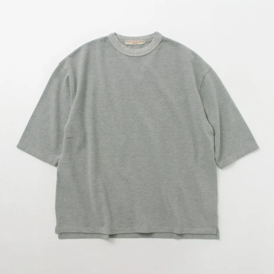 T-Shirts^ROCOCO / Pique 3/4 Sleeve T-Shirt