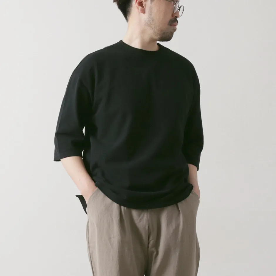 T-Shirts^ROCOCO / Pique 3/4 Sleeve T-Shirt
