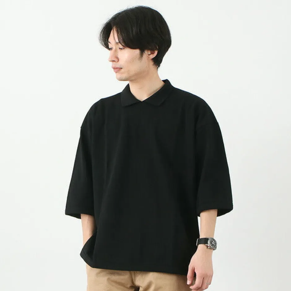 T-Shirts^ROCOCO / Pique polo collar T-shirt