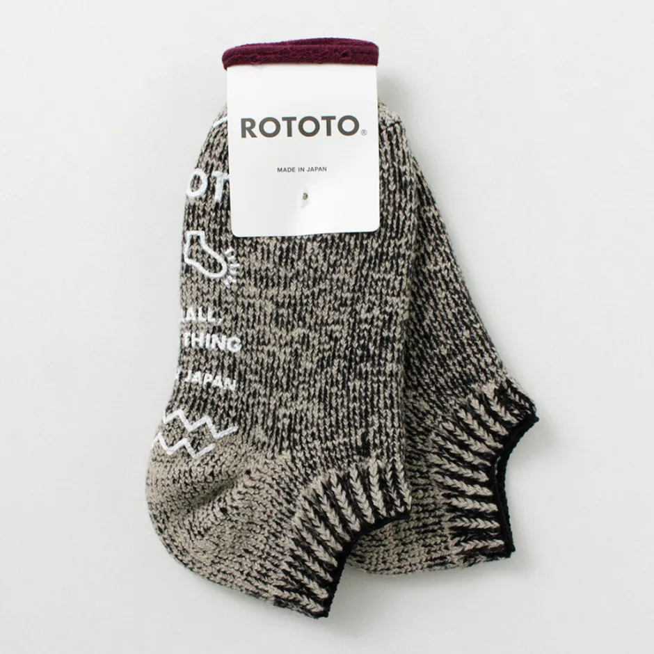 Socks^ROTOTO / Pile Sock Slipper