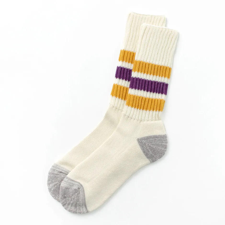 Socks^ROTOTO / R1255 Coarse Ribbed Old School Socks