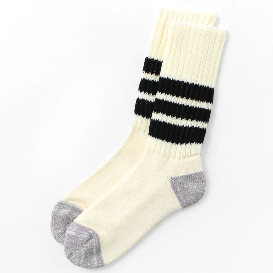 Socks^ROTOTO / R1255 Coarse Ribbed Old School Socks
