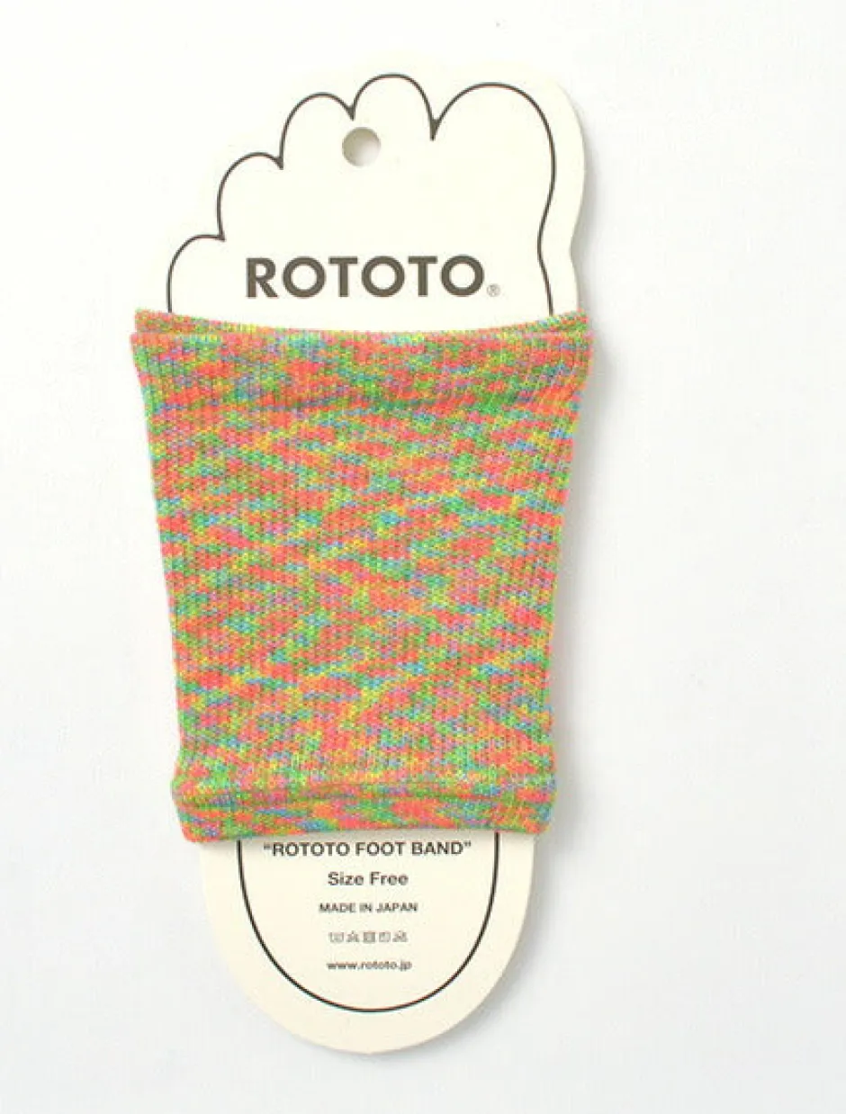 Socks^ROTOTO / R1142 foot band Kasuri