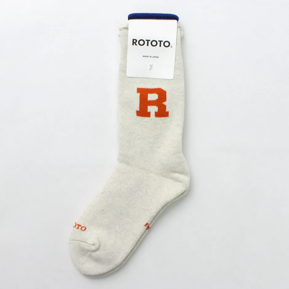 Socks^ROTOTO / Raffy Sweat Socks R Logo